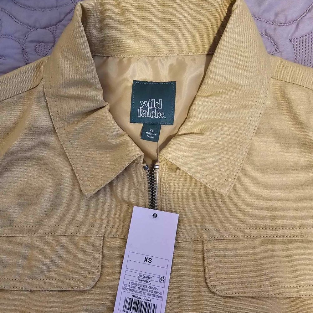 Wild fable tan jacket X-small - Picture 2 of 7